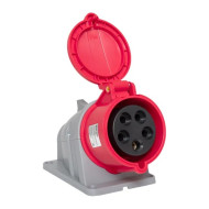 Розетка стационарная наружная EKF 125 3Р+РЕ+N 32А 380В IP44 PROxima ps-125-32-380-PRO