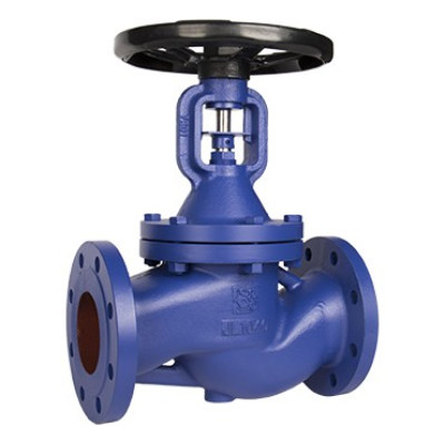 Вентиль запорный Rushwork 334 DN200 PN16 чугунный фланцевый с сильфонным уплотнением