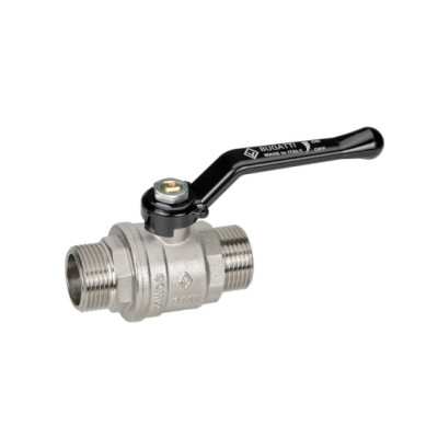 BUGATTI Oregon 325 Кран шаровой 1/2 НН, рычаг алюминиевый, шт.