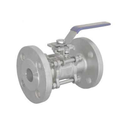 Кран шаровый фланцевый под привод Newkey нержавеющий DN40 PN16