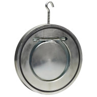 Клапан обратный поворотный ADL ЗОП Ду150 Ру16 сталь межфланцевый