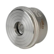 Клапан обратный DN.ru VCS3232-Fb Ду80 Ру40 межфланцевый, пружинный, корпус - нержавеющая сталь AISI 316, диск - нержавеющая сталь AISI 316