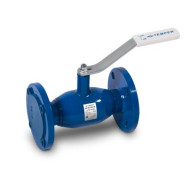 Кран шаровый стальной Temper Ду-150; Ру-16, фланцевый, Ст.09Г2С арт. 28345150, (вода, гсм,газ) -60+200