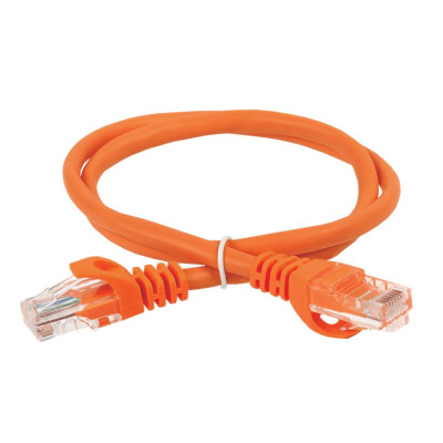 Коммутационный шнур ITK кат. 6 UTP LSZH 1м оранжевый