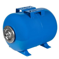 Гидроаккумулятор SANTREK AQUA 19л горизонтальный с площадкой, G1", синий