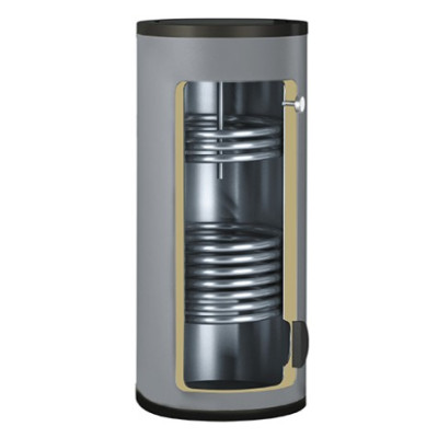 Бойлер 300 л с 1-м ТО Gekon B01 40 кВт напольный INOX