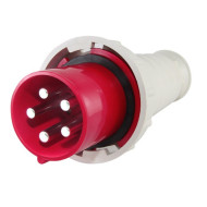 Вилка TDM 034 3Р+РЕ 63А 380В IP54