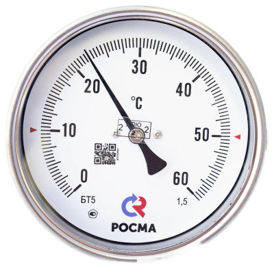 Термометр Росма БТ-51.211(0-60С)G1/2.64.1,5