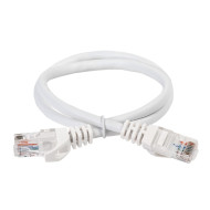 Коммутационный шнур ITK кат. 6 UTP PVC 0,5м белый