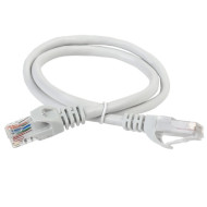 Коммутационный шнур (патч-корд), ITK кат.6А UTP, LSZH, 5м, серый