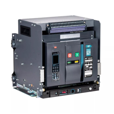 Воздушный автоматический выключатель ESQ ВА99-40HCA 3B M0C0S0 2X 1250A (с корзиной, 3пол. 1250А, 120 кА, тип реле 2X)