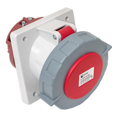 Розетка стационарная EKF PROxima внутренняя угловая 4352 3Р+РЕ+N 63А 380В IP67