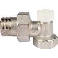 Вентиль запорный угловой 3/4" STOUT