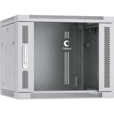 Шкаф телекоммуникационный настенный 19" 9U Cabeus SH-05F-9U60/45