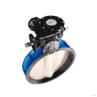 Затвор поворот Benarmo чуг EPDM Ду400 Ру10/16 ред п/эл д/нерж EURO