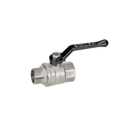 BUGATTI Oregon 305 Кран шаровой 3/4 НВ, рычаг алюминиевый