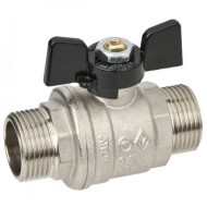 Кран Bugatti НН 1/2' бабочка OREGON серия 327 полный проход