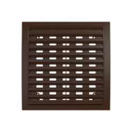 Решетка регулируемая ERA 2020РРПН, коричневая