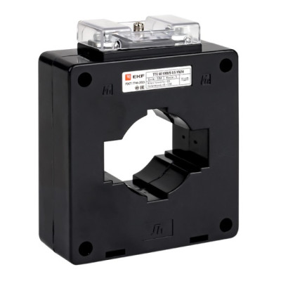 Трансформатор тока ТТЕ 60 800/5А кл. точн. 0.5 5В.А EKF tte-60-800/tc-60-800