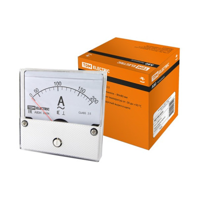 Амперметр TDM А80Н 150А/5А-2,5, (без поверки)
