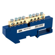 IEK YNN10-69-8D-K07 Шина нулевая на DIN-изол. ШНИ 6х9-8-Д-С