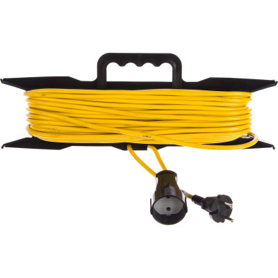 Удлинитель-шнур на рамке 1х30м без заземл. 10А IP20 2.2кВт Союз 481S-5203