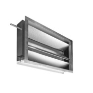 Воздушный клапан с подставкой под электропривод Shuft DRr 900х500