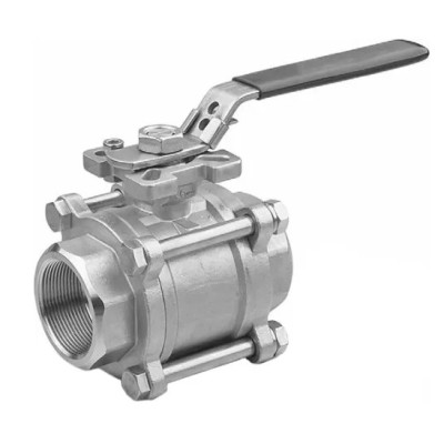 Кран шаровой 1" V3MH-316-PP-025-HT Camozzi