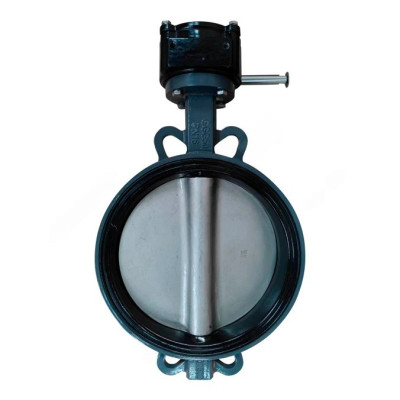 Затвор поворотный чугун Benarmo NBR Ду400 Ру16 редуктор диск нержавеющая сталь