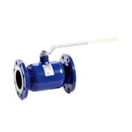 Шаровой кран Temper сталь 20 стандартнопроходной DN 125 PN 16 фланцевое, рукоятка