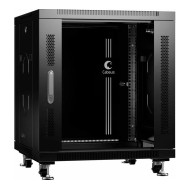 Шкаф телекоммуникационный напольный 19" 12U Cabeus SH-05C-12U60/80-BK