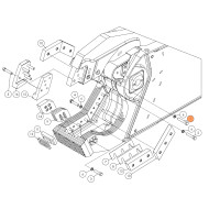 Болт (20*110) 53112 на гидроножницы Delta SH310R (аналог)