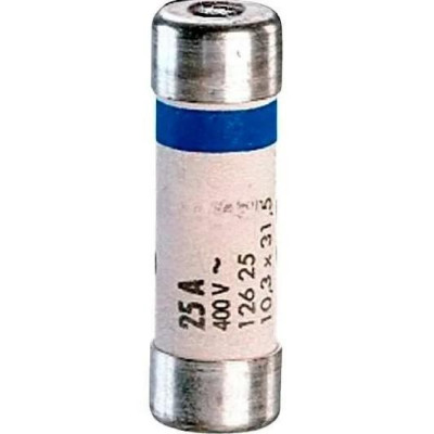 Вставка плавкая промышленная Legrand gG 10х38 25А 500V без индикатора