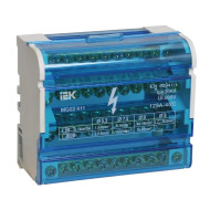 Шина нулевая на DIN рейку IEK 4/11