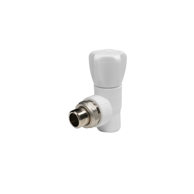 Вентиль для радиатора угловой КОНТУР PP-R D20-1/2 н/р
