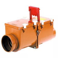 Клапан обратный Hutterer Lechner (HL) кор б/н Дн110 2камер с фиксатором,2люк HL 710.2