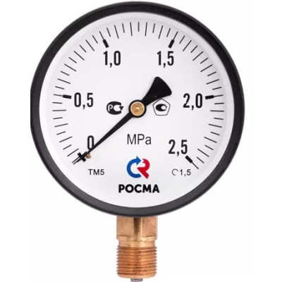 Манометр ТМ610Р.05 (0- 25атм) М20*1,5