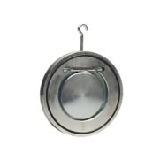 Клапан обратный одностворчатый для сточных вод межфланц. DN50, PN16, ADL ГРАНЛОК ЗОП, сталь, затвор-сталь