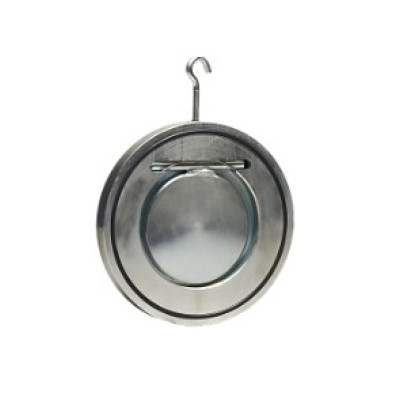 Клапан обратный одностворчатый для сточных вод межфланц. DN50, PN16, ADL ГРАНЛОК ЗОП, сталь, затвор-сталь