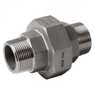 Американка нр/нр нержавеющая, AISI316 DN20 (3/4"), (CF8M), PTFE, PN16