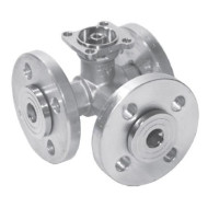 Запорный шаровой кран BELIMO R7025R-B2, трехходовой, с фланцами