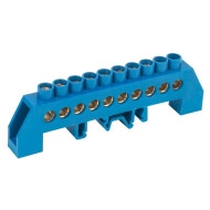 IEK YNN10-812-10DP-K07 Шина нулевая в комб. DIN-изол. "Стойка" ШНИ-8х12-10-КС-С