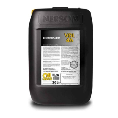 Компрессорное масло NERSON OIL Compressor VDL 68 20л