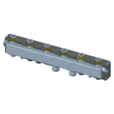 Гребёнка, DN25, 1 1/2, 4 контура, размер отвода-1 1/2, 3,5 м3/ч Elsen