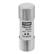 Плавкая вставка TDM ПВЦ-В2 22х58 4А
