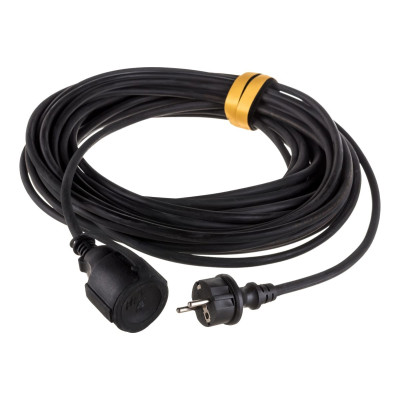 Удлинитель силовой без катушки Inforce УС1-Е-20 У-161 КГ 3x1.5 20м 16А 1 розетка