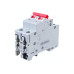 Рубильник ABB 2-полюсный модульный 50А (красный рычаг) SD202/50