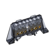 Шина IEK TEKFOR N "ноль" в комбинированном DIN-изоляторе "Стойка" 8х12-(3+3)-Ч