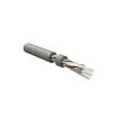 Кабель витая пара Hyperline UUTP4-C6A-S23-IN-LSZH-GY-500 (500 м) неэкранированная U/UTP, категория 6a (10GBE), 4 пары (23 AWG), одножильный (solid), LSZH, серый