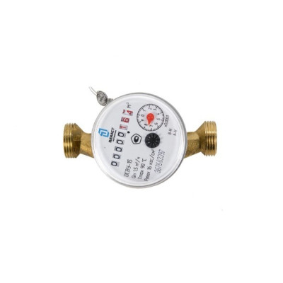 Счетчик г/в х/в Декаст ОСВУ-15 Ду15 90С L=110 с кмч